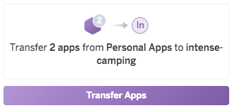bulk app transfers