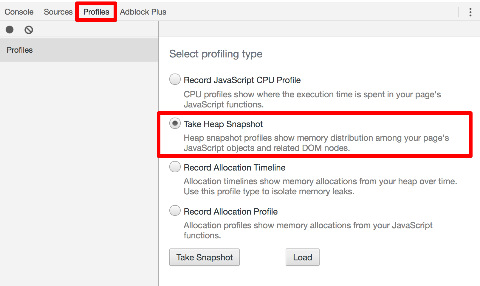 Node memory