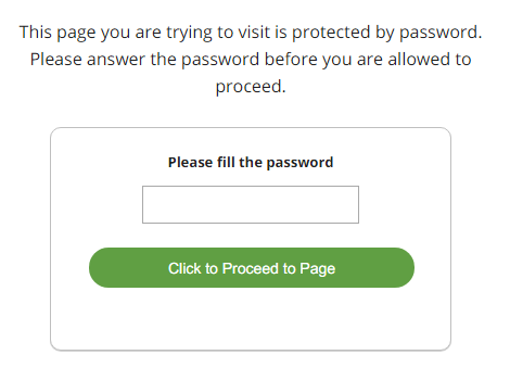 Password Protection